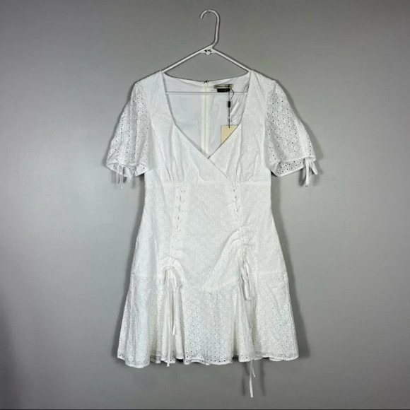 The East Order Saige white dress size Large - Picture 2 of 8